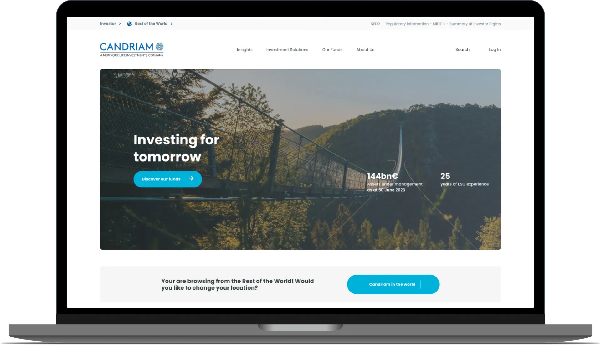 Funds screenschots